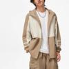 Li Ning Sports Trendy Collection Jacket Men's Dusty Khaki Light Chestnut Brown AFDT637-3
