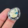 Birthday Gift For Her Natural K2 Jasper Statement Ring Size 7 925 Silver