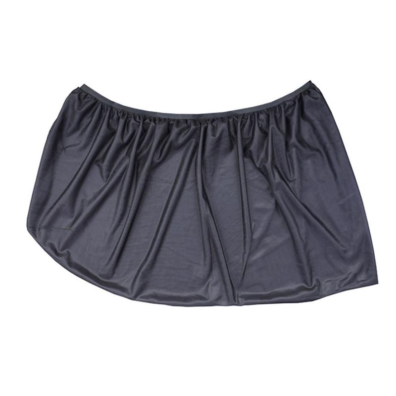 For UV Protection Anti Mosquito Car Window Curtain Black Car Rear Side WindowSun  Highly Elastic Sunshade   Shade Mesh Cover