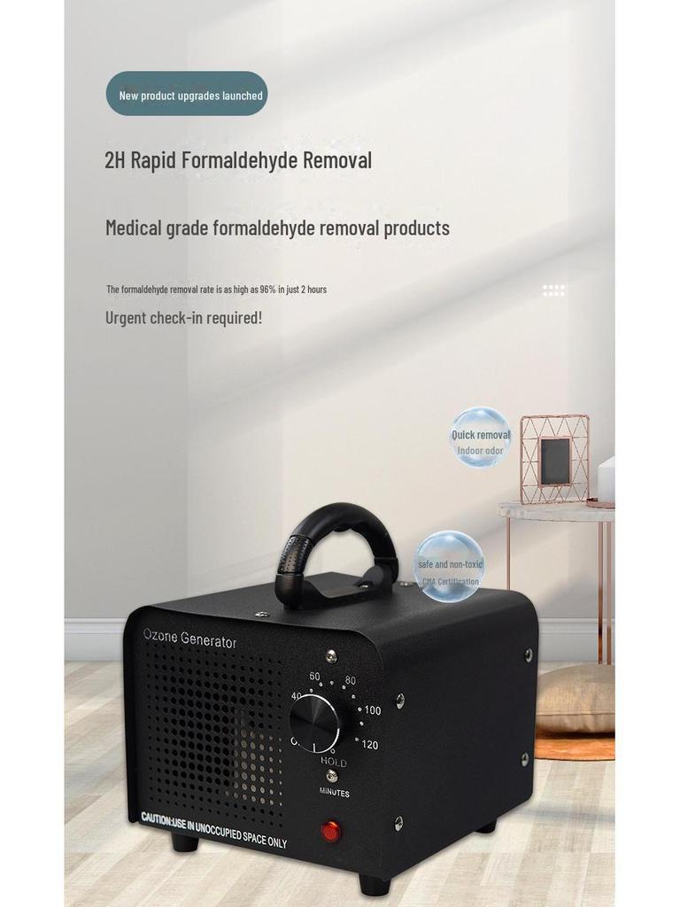 Ozongenerator für den Heimgebrauch zur Geruchsentfernung, Luftreinigung und Formaldehydreduzierung