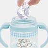 Skater Baby Double Handle Straw Foldable Sanrio KSHW1N Mug, 260ml, Handle, Cinnamoroll, Design,
