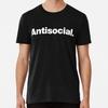 Antisociaal Maat S tot 5XL Gemaakt in de VS T-shirt Unisex T-shirt