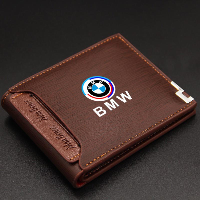 LHNJF1 2026 Car Sticker For BMW 50th Anniversary 3 5 7 series E83 F16 E70 Environmental Presants Car Thin Canvas Wallets Card Documents