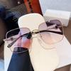 Vintage Retro Style Sunglasses Women Square Shape Uv400 Protection Men Women Glasses Alloy Frame Driving Hiking Sunglass