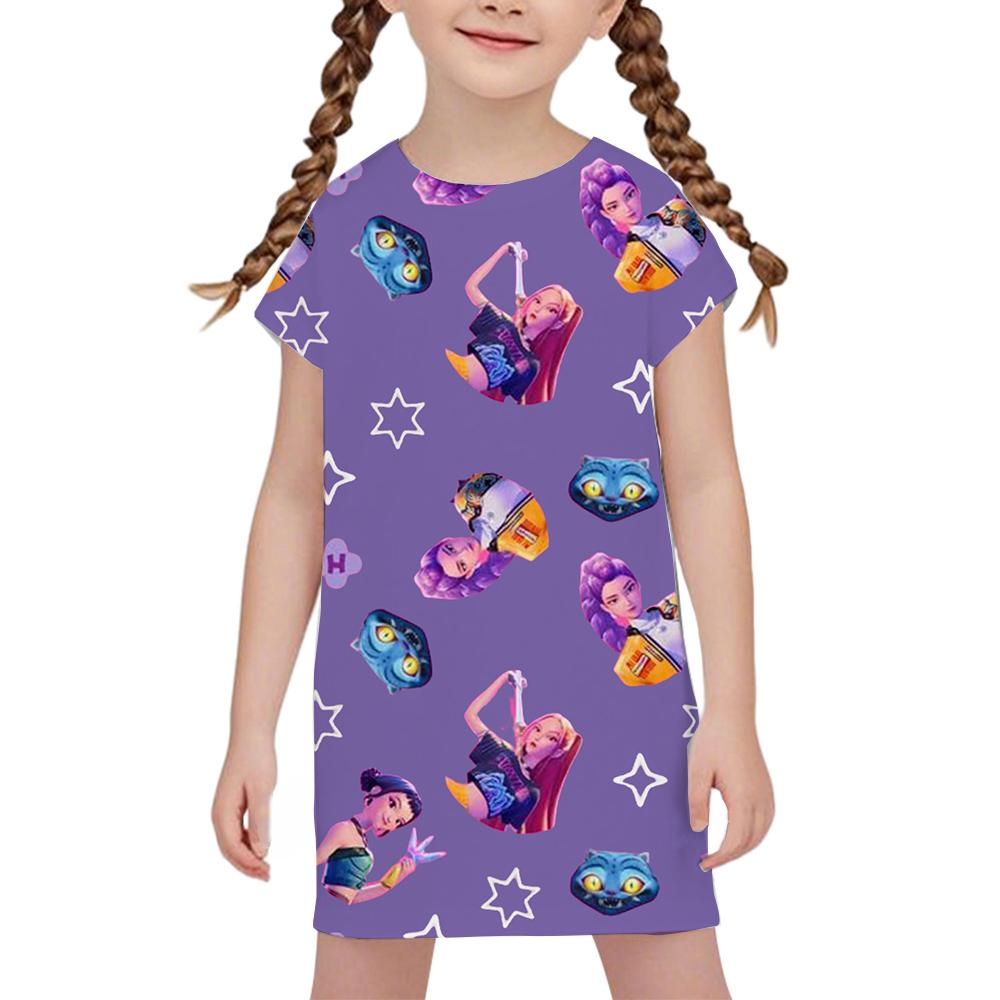 

Пижамное платье для девочек в стиле группы ведьм, детская одежда 150