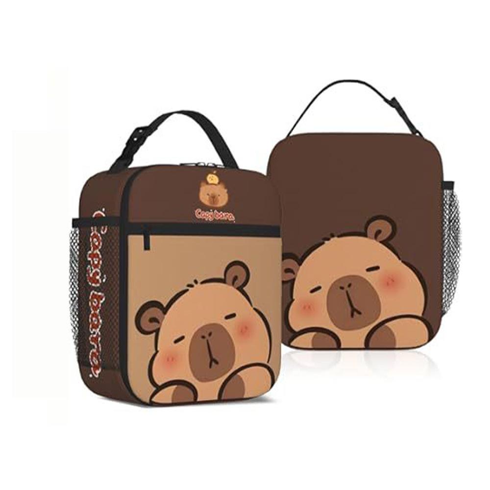 Children'S Cartoon Lunch Bag Large Capacity Lunch Box Bento Bag Thickened Aluminum Foil Portable Thermal Insulation Bag