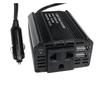 Inversor Onda Senoidal, Mini Conversor de Potência DC para AC Booster 150W Inversor de Carro,