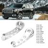 Silver 3in CNC Aluminum Alloy Window Crank Handle Kit Fits for Chevy Auto Accessory