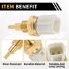 REPAIROCK Temperature Sensor for Toyota Tundra 2002-2005 Temperature Sensor Sensing Unit Sensor No.8942233030 Gold Tone