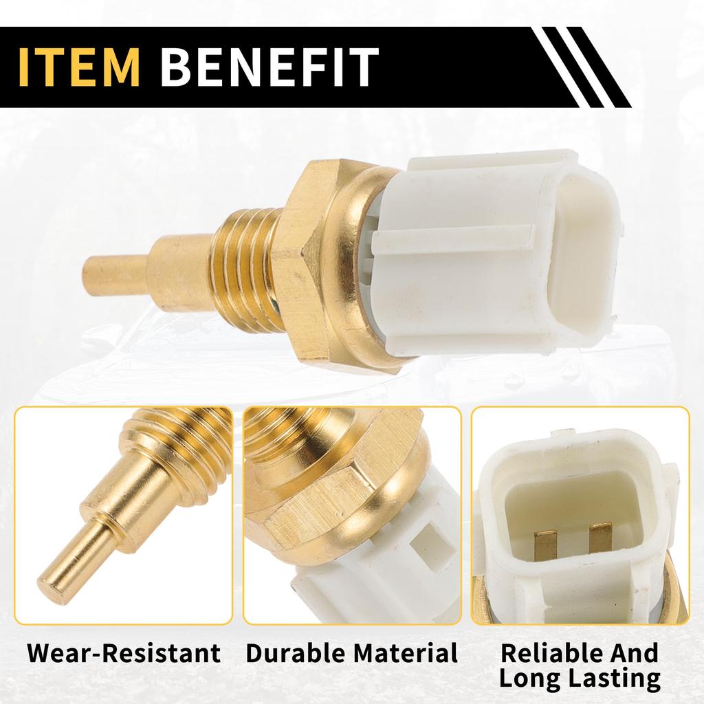 REPAIROCK Temperature Sensor for Toyota Tundra 2002-2005 Temperature Sensor Sensing Unit Sensor No.8942233030 Gold Tone
