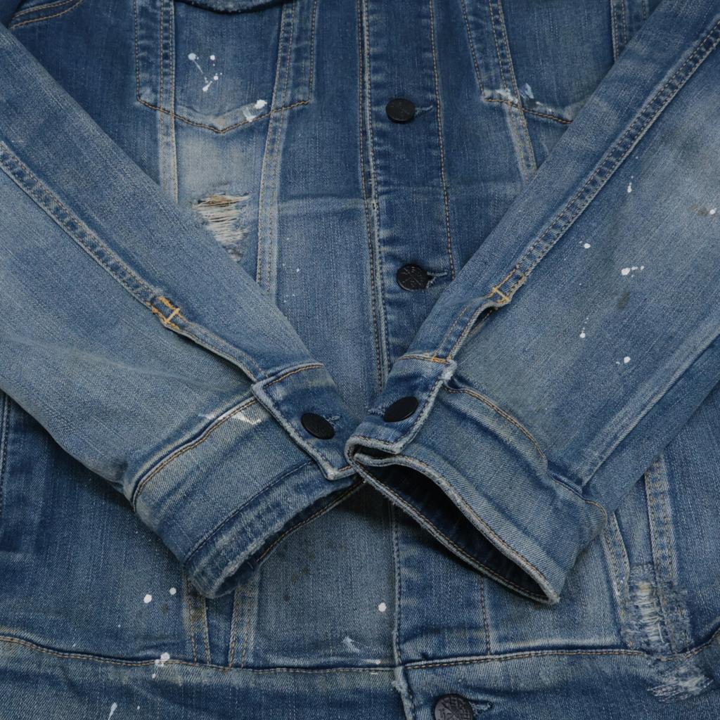 SURT x BIG JOHN x RHC MXSR27M Vintage Paint Jacket M blueUsed
