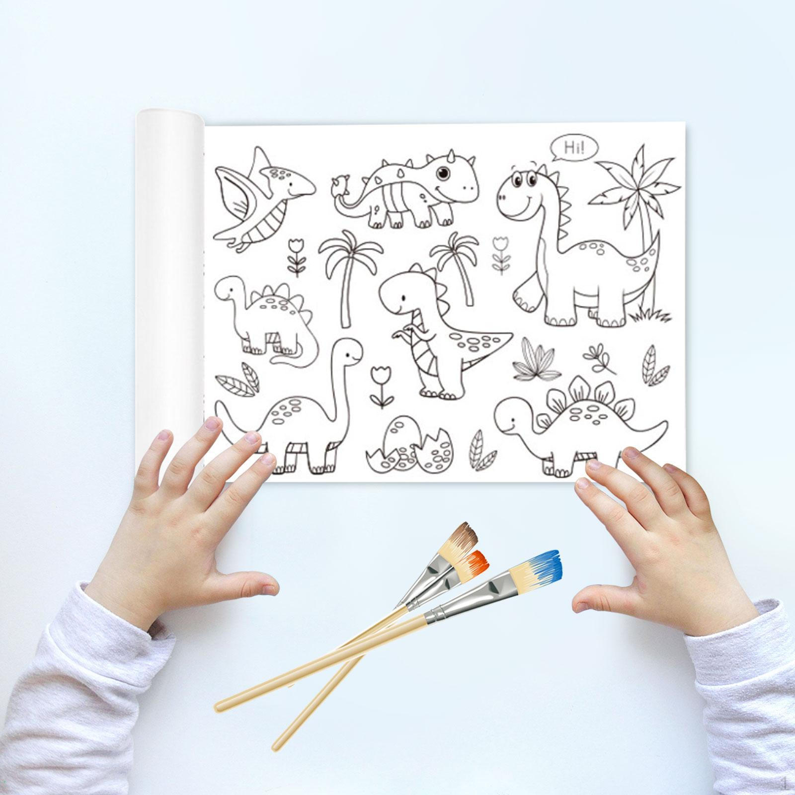 

Paper Roll for Kids Dinosaur era