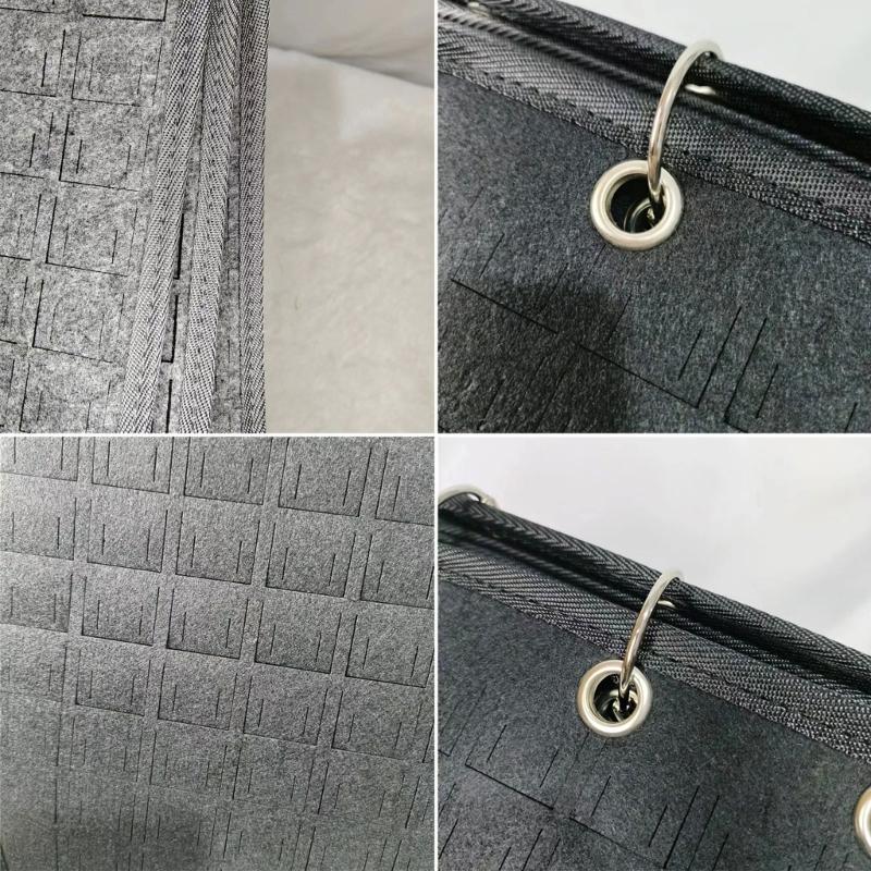Fashionable Felt Jewelry Organizers Books Portable Travel Earring Necklace Rings Storage Case Jewelry Accessory