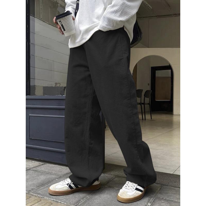 Men's casual pants are thin, spring and autumn pendant feeling mopping floor straight pants, casual long pants