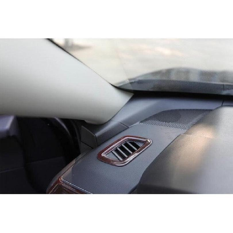 For Nissan Altima - Red Wood Grain Dashboard L&R Air Outlet Vent Trim 2X