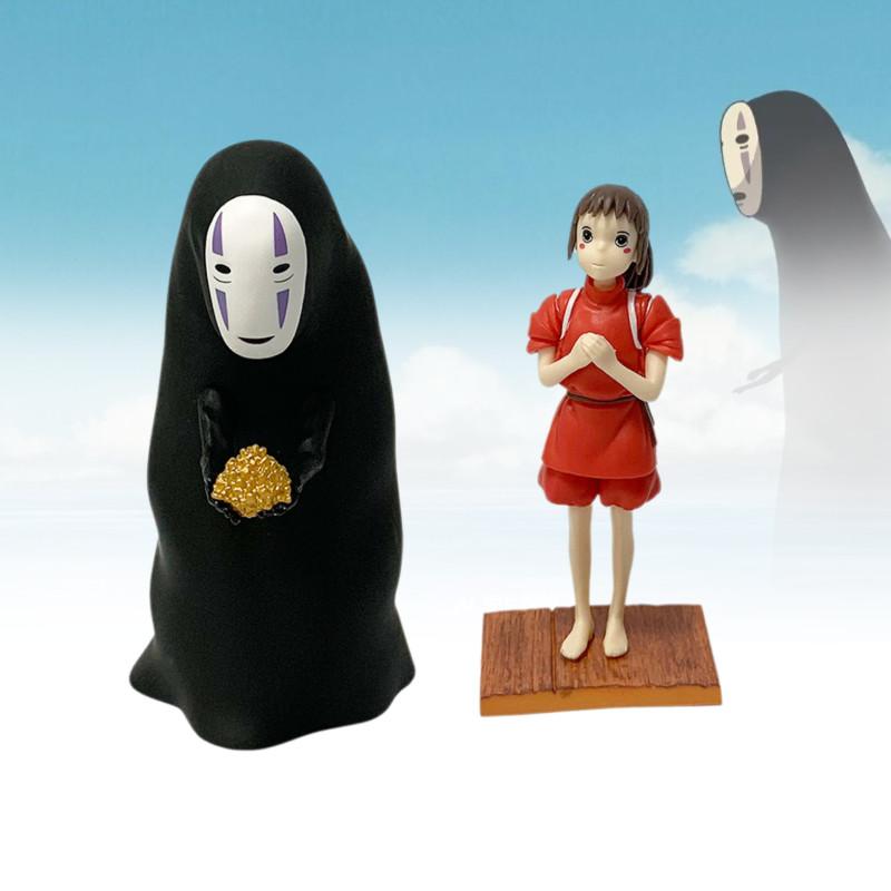 Enchanting Spirited Away No-face Character Doll Collectible Figure Pvc 12-14cm