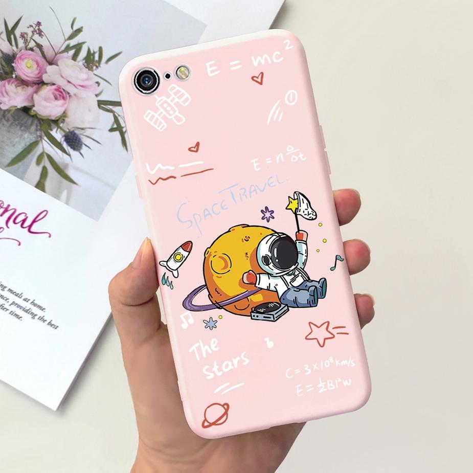 For Apple iPhone 7 8 Plus Case Cute Fashion Painted Back Cover Soft Silicone Phone Case For iPhone 8 Plus iPhone7 iPhone8 Bumper