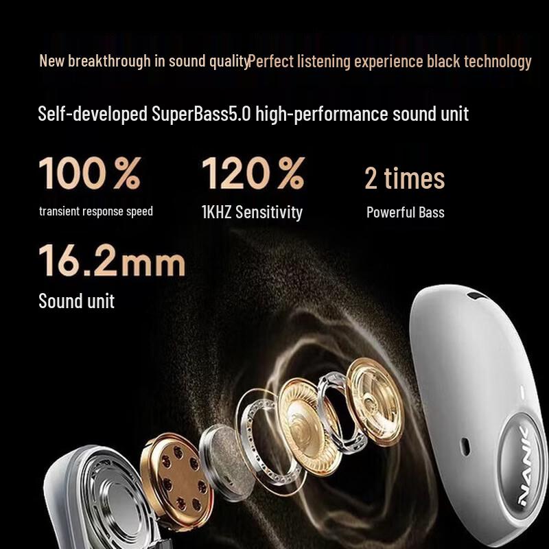 NANK OE Pro2 AI Smart Open-Ear Sports Bluetooth Earphones