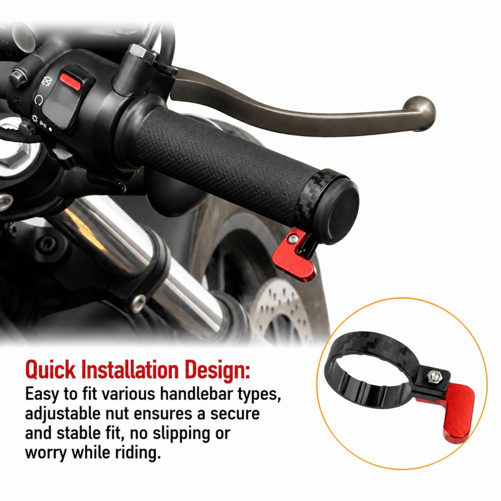Easy Clamp Mount Motorcycle Accessories Assist Clip Speed Control Helper Motorcycle Modification