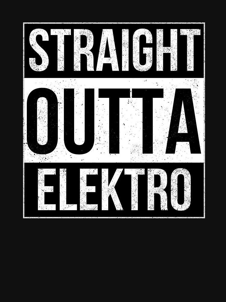 Straight Outta DayZ - Elektro Classic T-Shirt