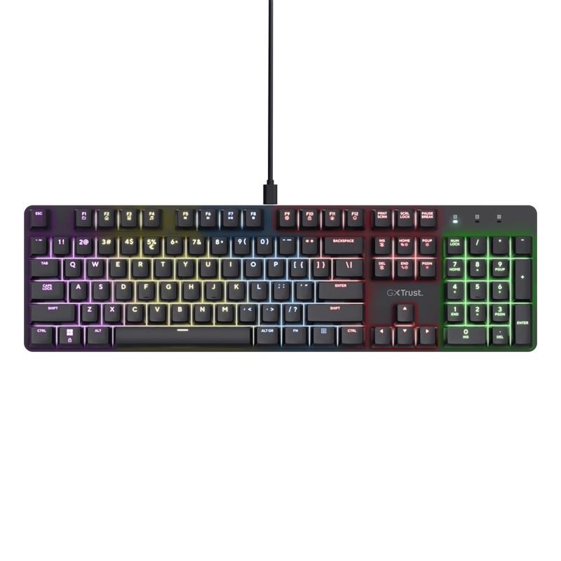 Mechanische Tastatur GXT 871 Zora US RGB