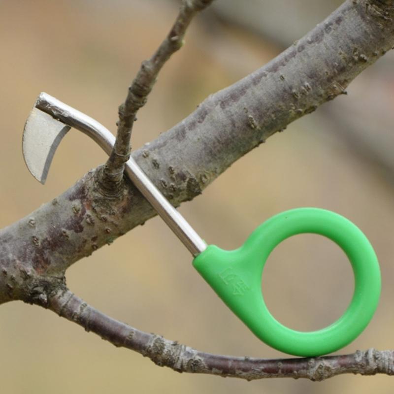 Durable Stainless Steel Rings Barking Cutter Girdling Scissor for Fruit Tree Ideal for Farmers Garden Enthusiasts