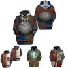 Medieval Knight Hoodie Pullover For Men And Women With Vibrant 3d Printing Design