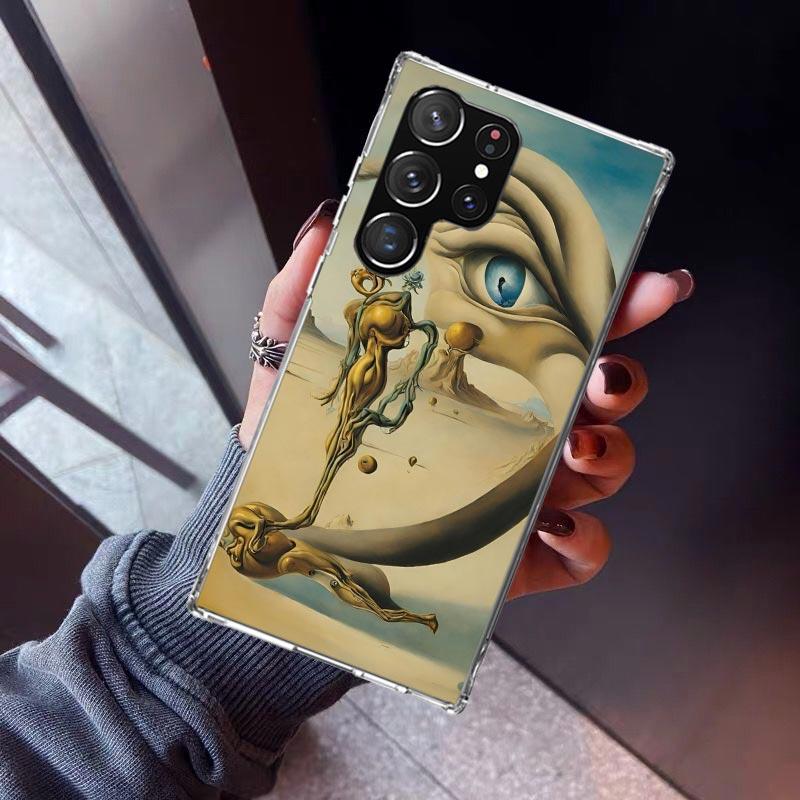 Salvador Dali Art Phone Case For Samsung Galaxy S23 S24 S25 Edge S26 Ultra S22 + S21 Plus S20 FE Cover Silicone Print Shell Gala