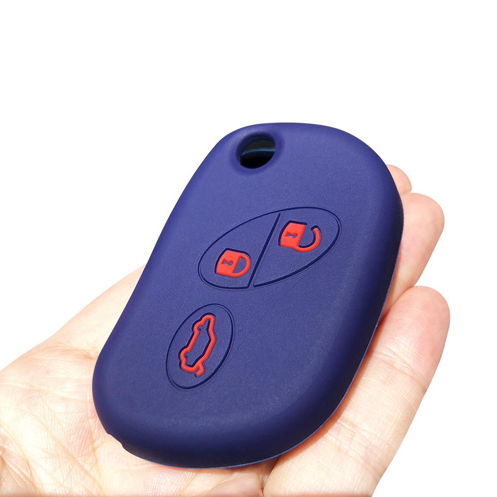 Silicone Car Remote Key Shell Cover Holder For Maserati Grancabrio Levante Gran Turismo Quattroporte Ghibli Levante Key Case
