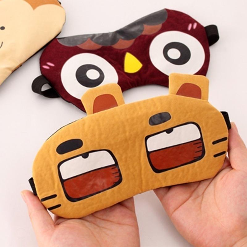 Eye Mask Soft Padded Sleep Travel Shade Cover Rest Relax Sleeping Blindfold