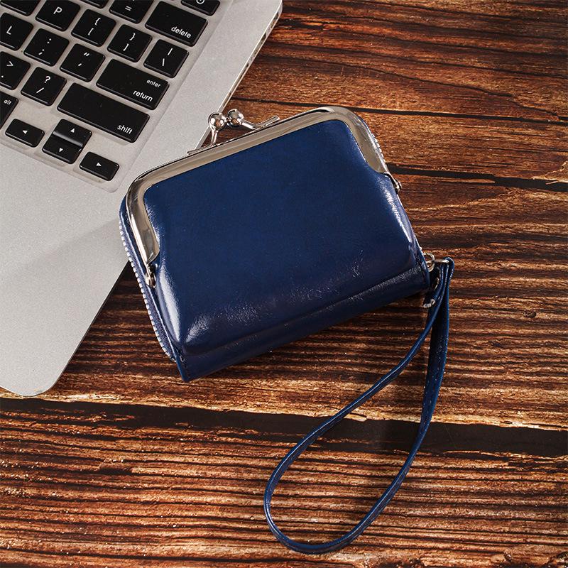 Snap Coin Purse and Multi-Card Slot ID Holder Zipper Wallet