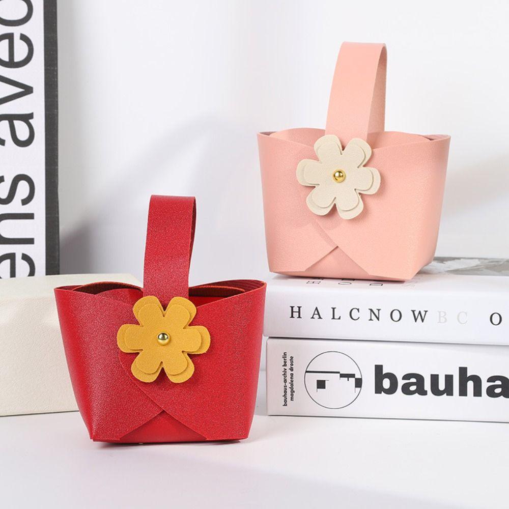 

Flower Gifts Box Handbag Coin Purse New Birthday Supplies Box