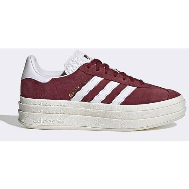 

Бело-красные кроссовки adidas Originals Gazelle Bold