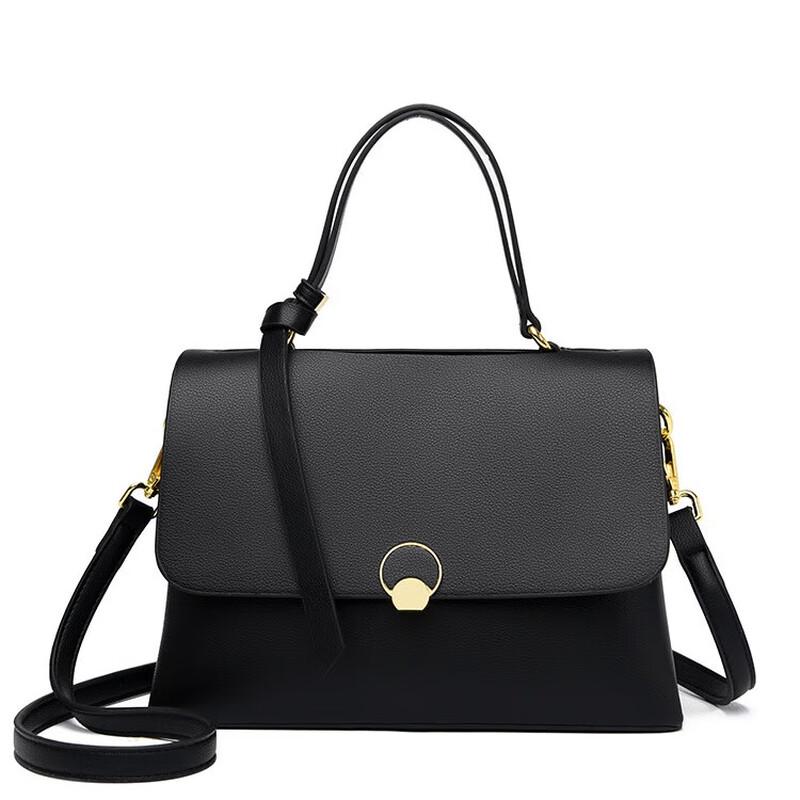 

LEMON KOKO Soft Leather-Feel Versatile Handbag