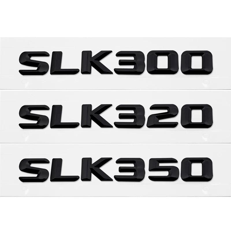 Car Tail Letter Stickers Rear Trunk Badge Emblem for Mercedes Benz SLK55 SLK63 SLK200 SLK230 SLK250 SLK280 SLK300 SLK320 SLK350