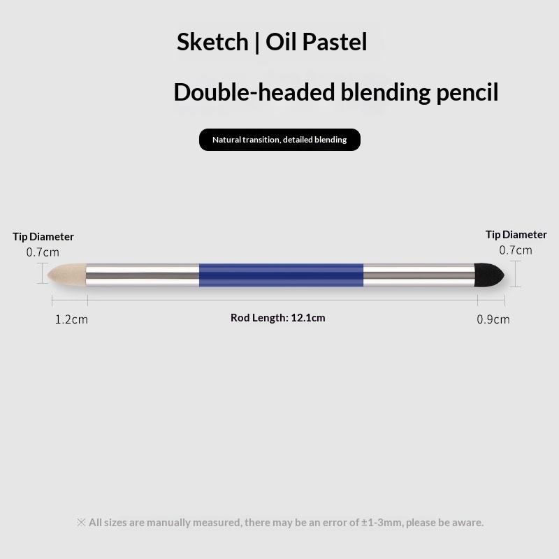 1/2 Pcs Double Headed Sketch Wiper Blenders Set Paper Art Blenders Drawing Erasers Sketching Drawing Tools For Artists