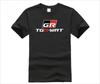 T-shirt Casual da Uomo 100% Cotone Stampata Popolare GAZOO Racing WRC Girocollo Larga Estiva per Uomo