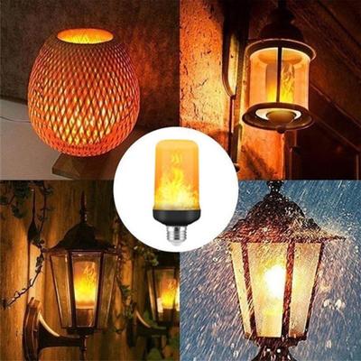 1 Stück LED Flammeneffekt Feuer Glühbirne E27 Simulierte Natur Flimmern Lampe Dekor