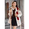 MOKANA Petite British Retro Long-Sleeve Trench Coat