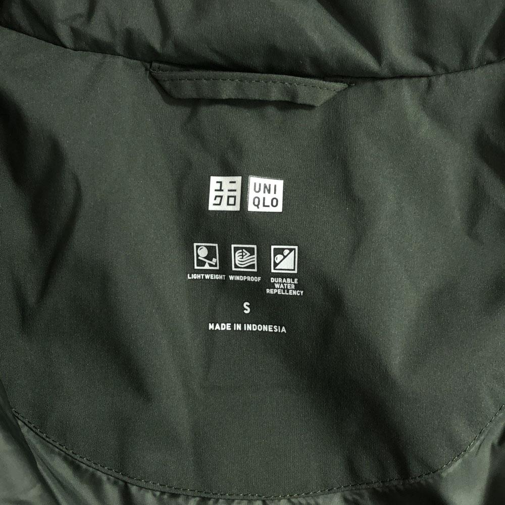 UNIQLO seamless down coat S Olive Women Used