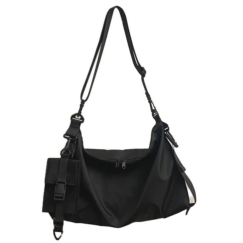 2025 New Large-capacity Japanese Tooling Diagonal Span Bag Men's Messenger Bag Functional Wind Shoulder Bag Men's and Women's Messenger Bags
