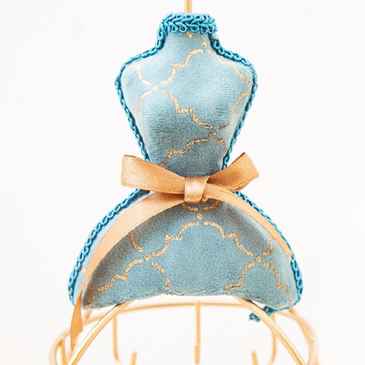 Blue Bronzing Jewelry Display Stand for Many Kinds of Jewellery's Displaying