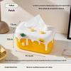 Portable Tissue Box Living Room Desktop Storage Paper Box Dopamine Creative Paper Towel Storage Box Household Daily Necessities