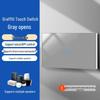 Zhengshang C5 Graffiti Smart WiFi Switch, Voice-Controlled, Tuya EU Standard, Compatible with Alexa & Google.