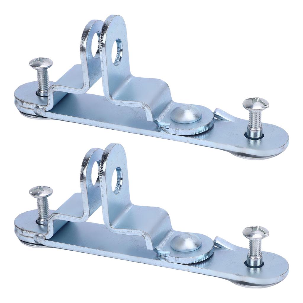 2 zestawy 5,5-calowego zatrzasku drzwi przyczepy z zasuwką Ochrona przed kradzieżą Wielofunkcyjny podwójny mechanizm blokujący Przyczepa zamknięta