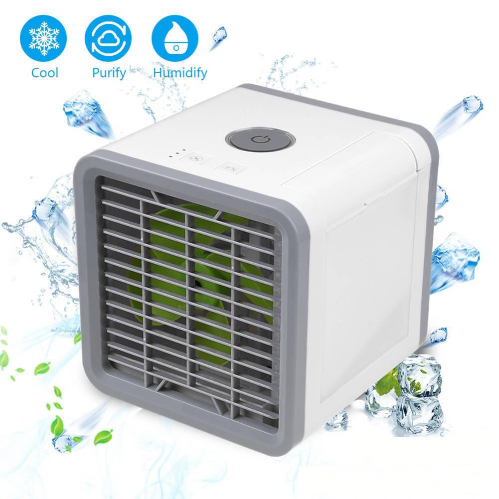 Portable Usb Air Conditioning Fan Mini Home Cooler Office Air Humidifier Fan