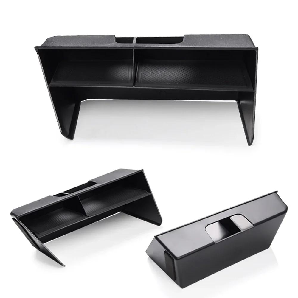 Auto Mittelkonsolen Organizer Box für Volkswagen VW Golf MK8 Golf 8 2020 - 2025 LHD Aufbewahrungsbox Behälter Etui Zubehör