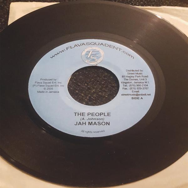 

7inch Record JAH MASON - The People NONE Flava Squad Ent 2005 Jamaica Reggae, Ska & Dub Used