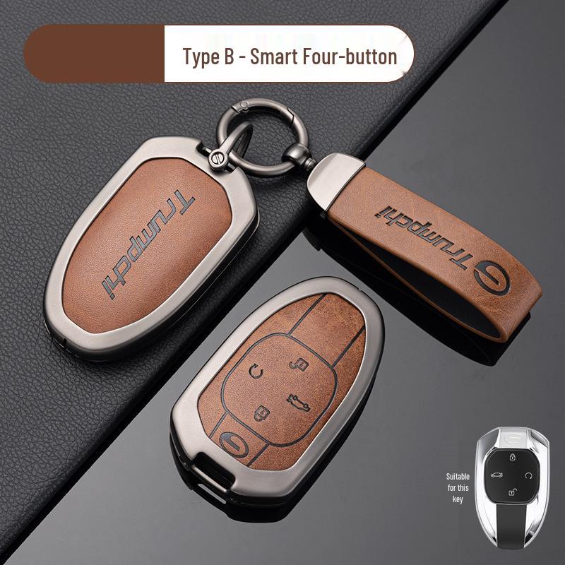 Metall-Schlüsselanhänger Kompatibel mit Trumpchi GS4, GS3, GS5, GA6, GA3, GA4