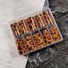 Winter Starry Sky Autumn Leopard Stickers Nail Foil Tortoiseshell Amber